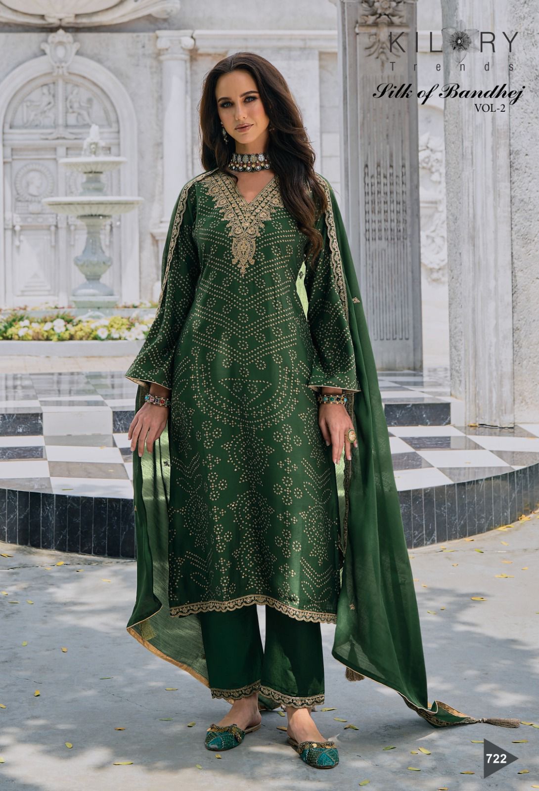 Kilory Silk Of Bandhej Vol 2 collection 4