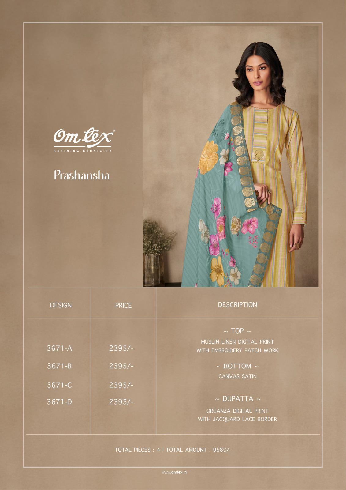 Omtex Prashansa collection 1