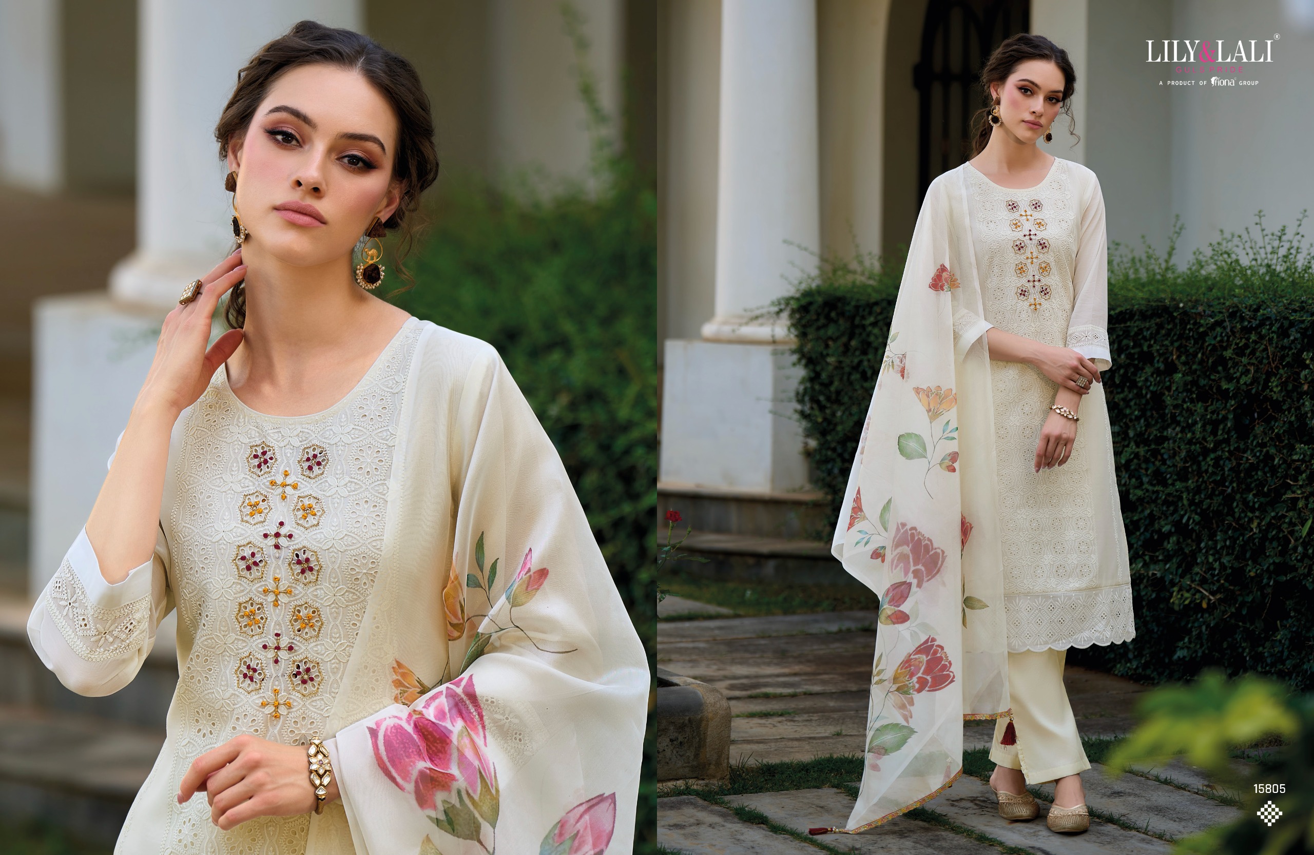 Lilly Laly Chikankari Vol 3 collection 4