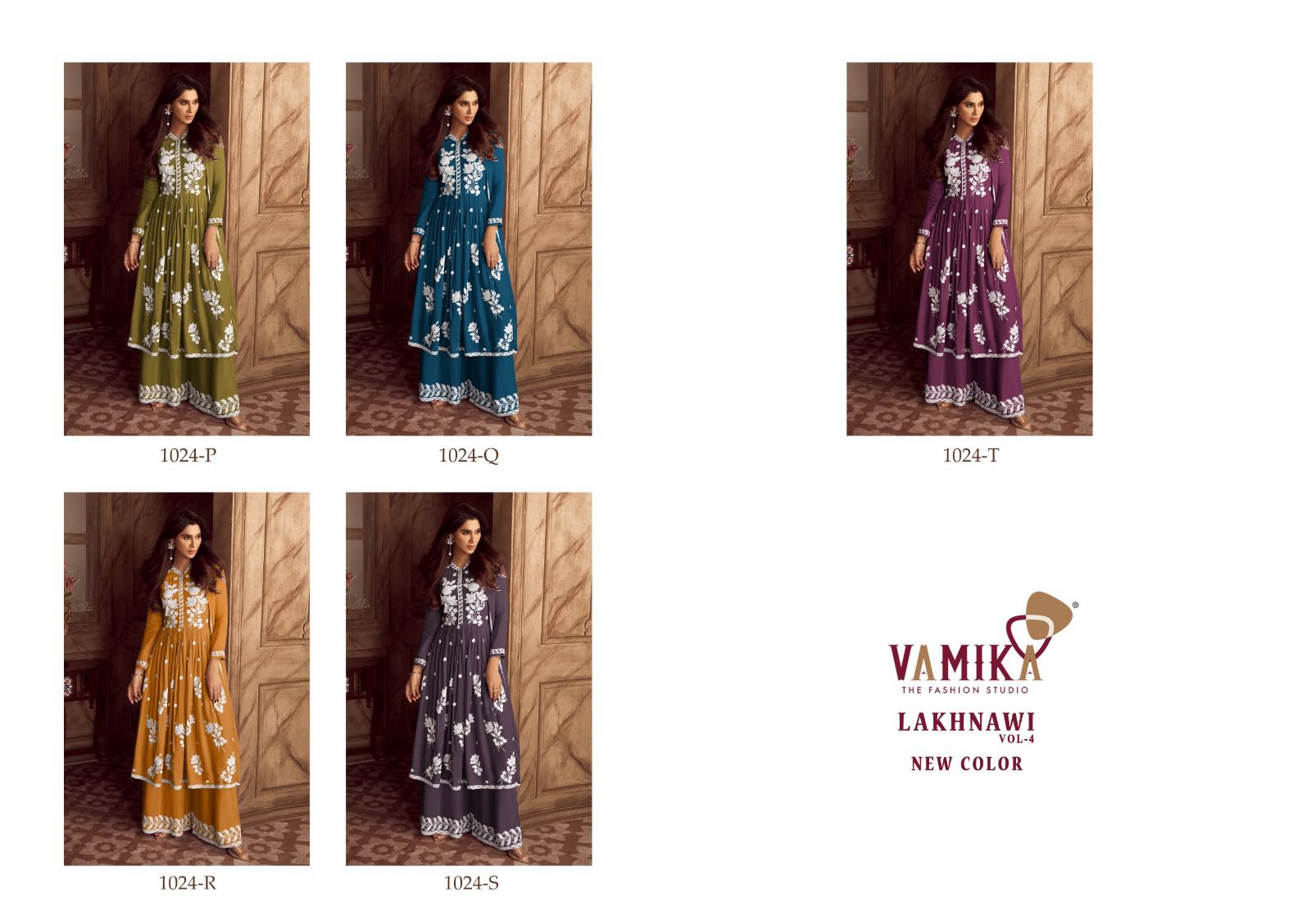 Vamika Lakhnavi Vol 4 New Color collection 1