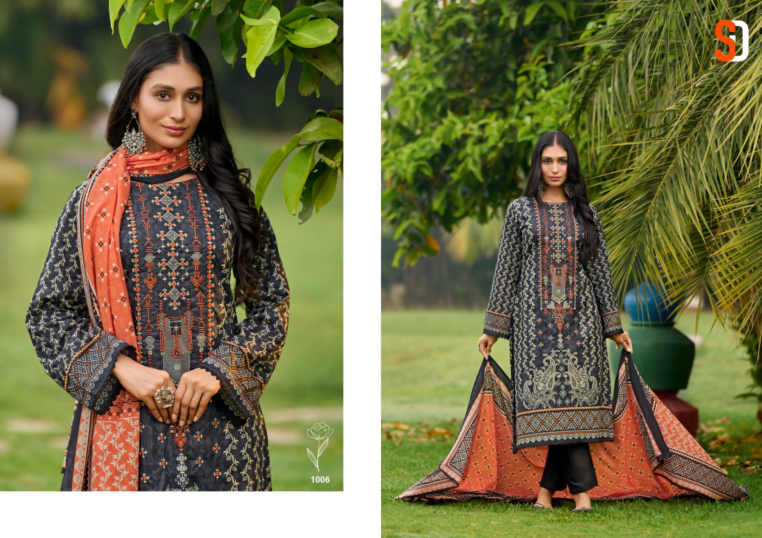 Shraddha Bin Saeed Lawn Collection Vol 6 collection 3