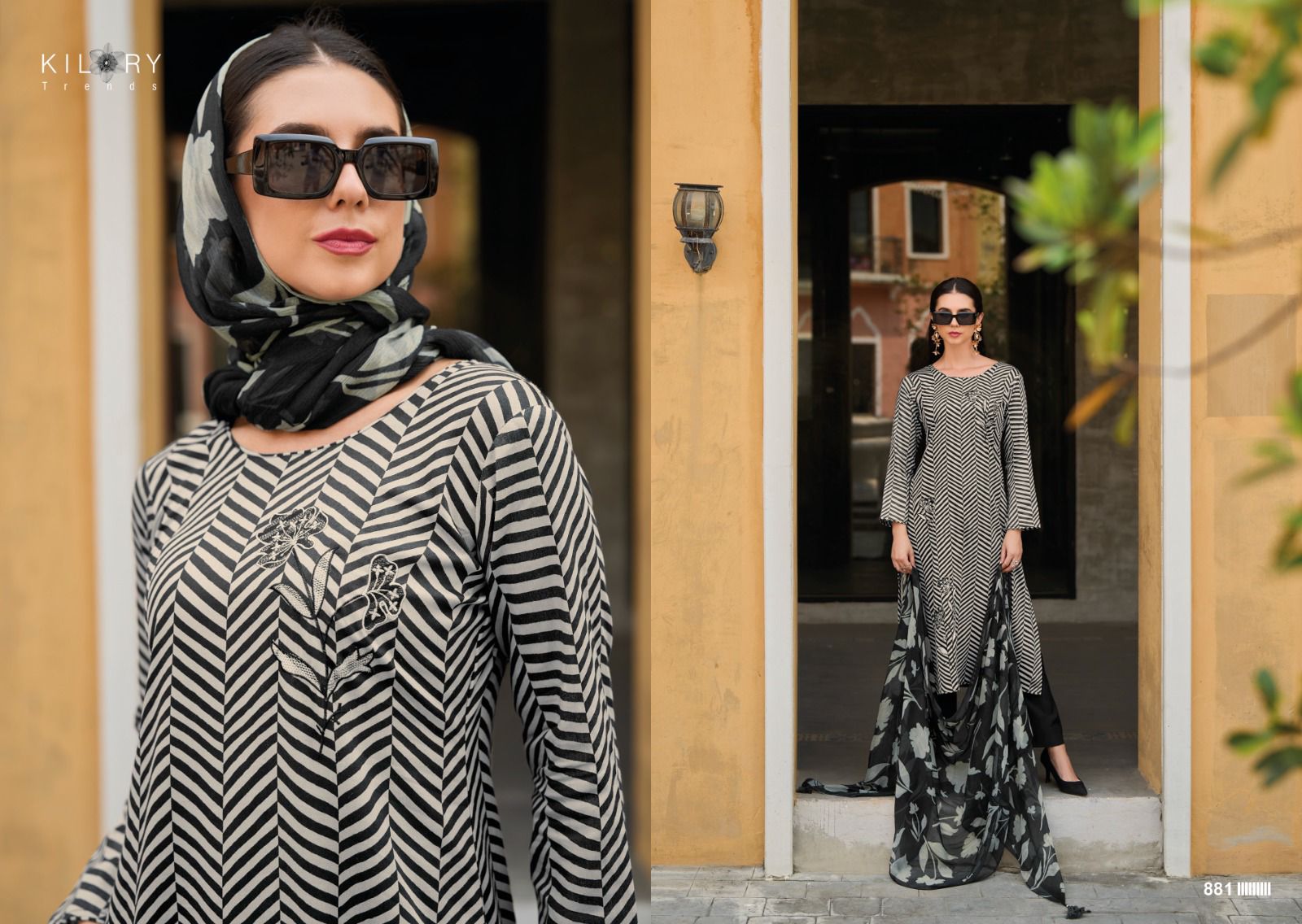 Kilory Elnaz Pure Jam Cotton Designer Dress Material collection 1