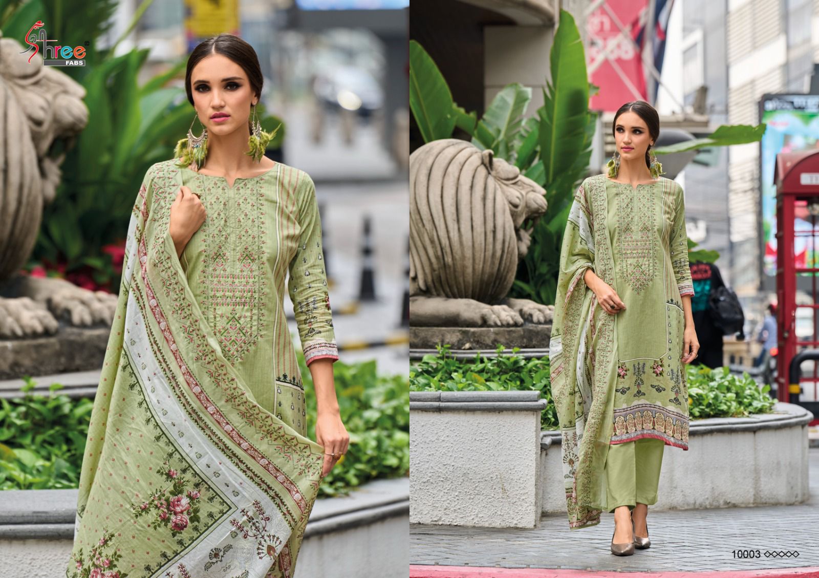 Shree Bin Saeed Lawn Collection Vol 10 collection 1