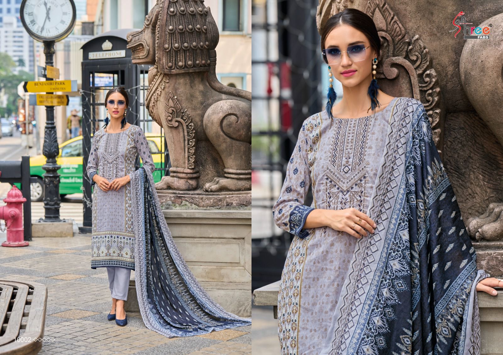 Shree Bin Saeed Lawn Collection Vol 10 collection 5