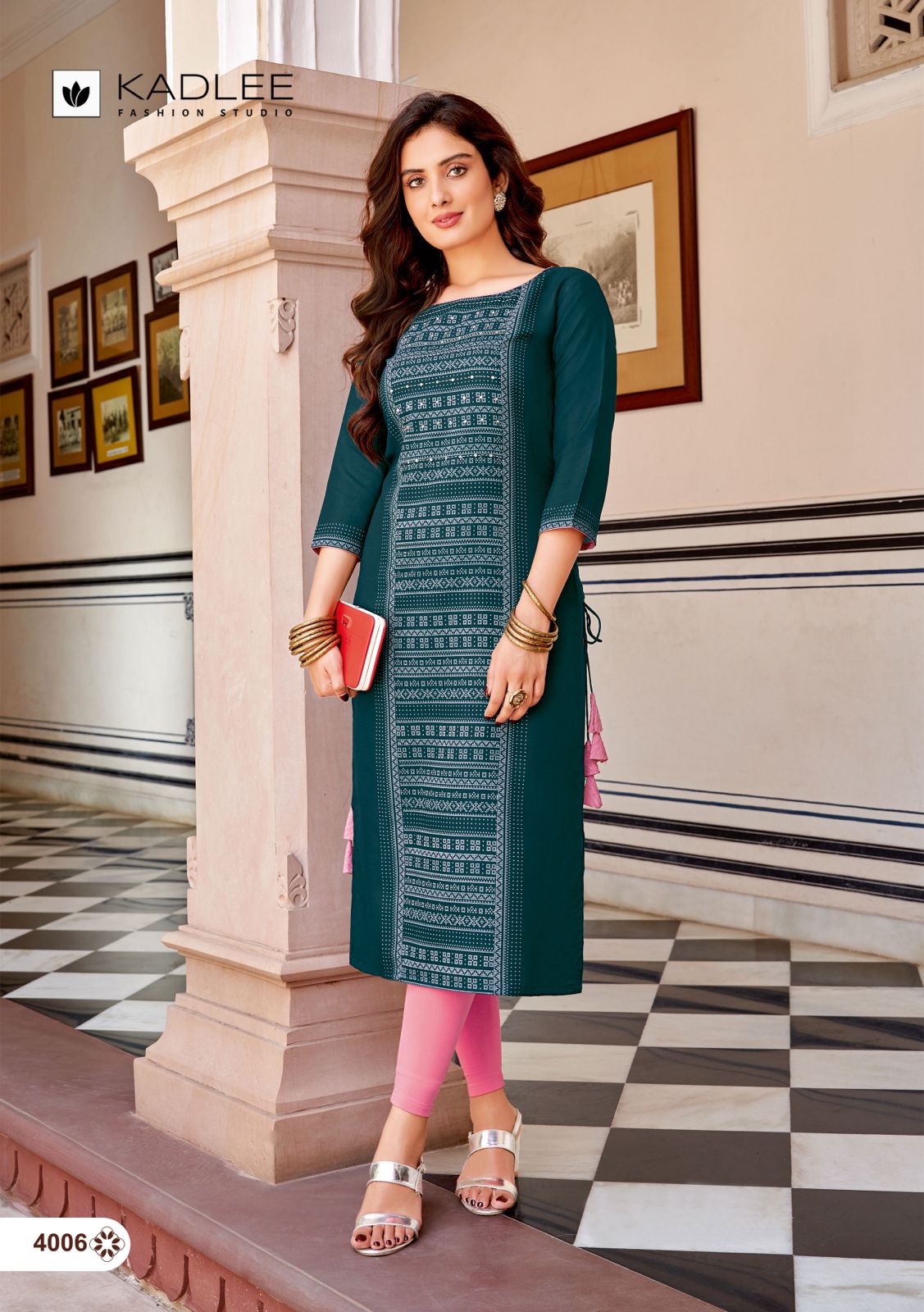 Buy Latest Ladies Kurti Sharara with Dupatta Set 2024