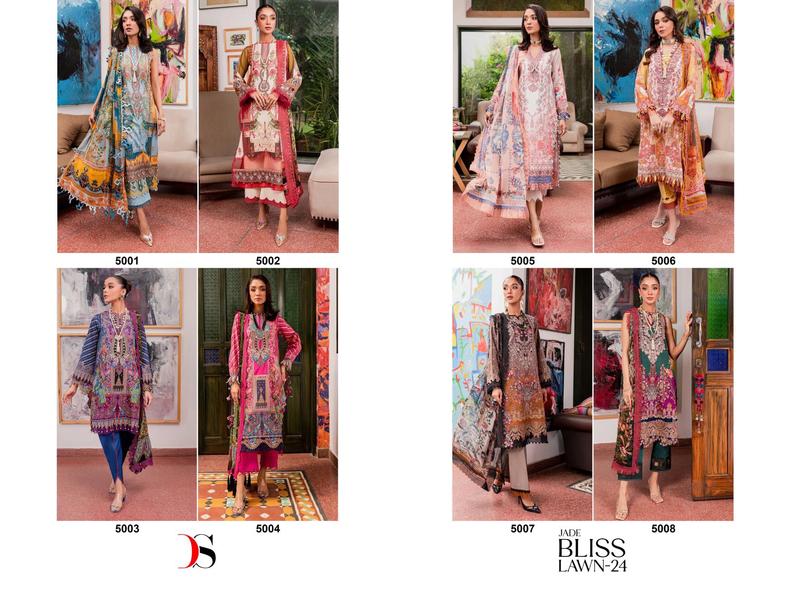 Deepsy Jade Bliss Lawn 24 collection 8