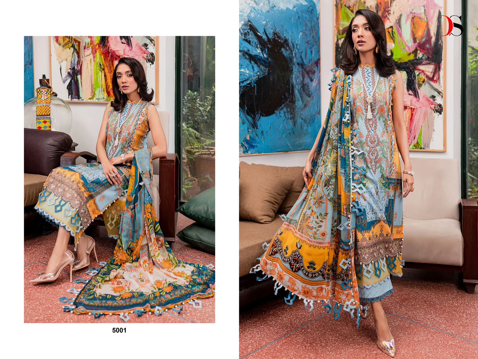 Deepsy Jade Bliss Lawn 24 collection 6