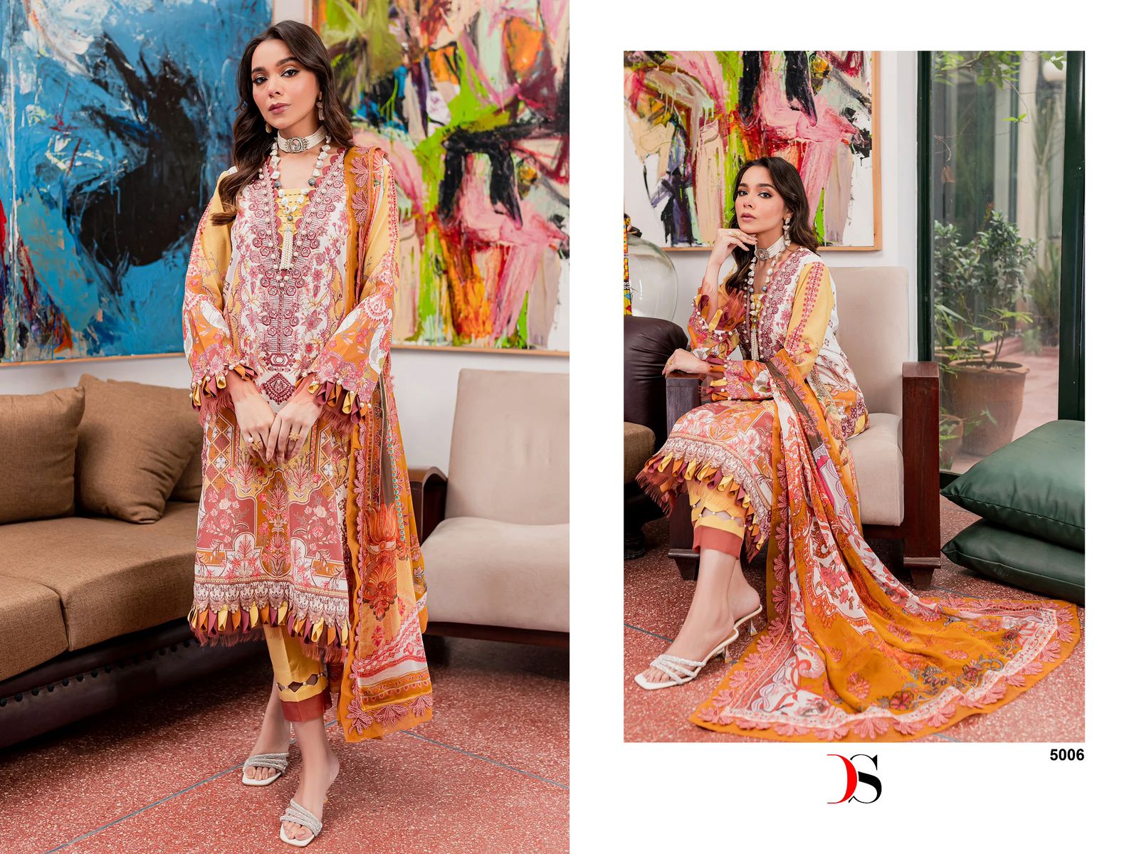 Deepsy Jade Bliss Lawn 24 collection 9