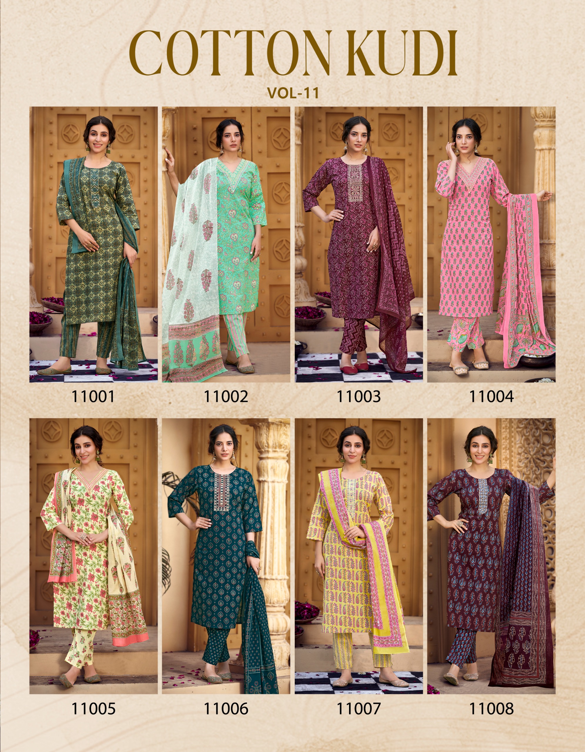 Radhika Cotton Kudi Vol 11 collection 5