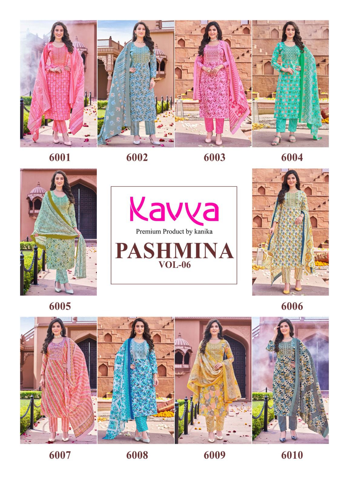 Kavya Pashmina Vol 6 collection 9