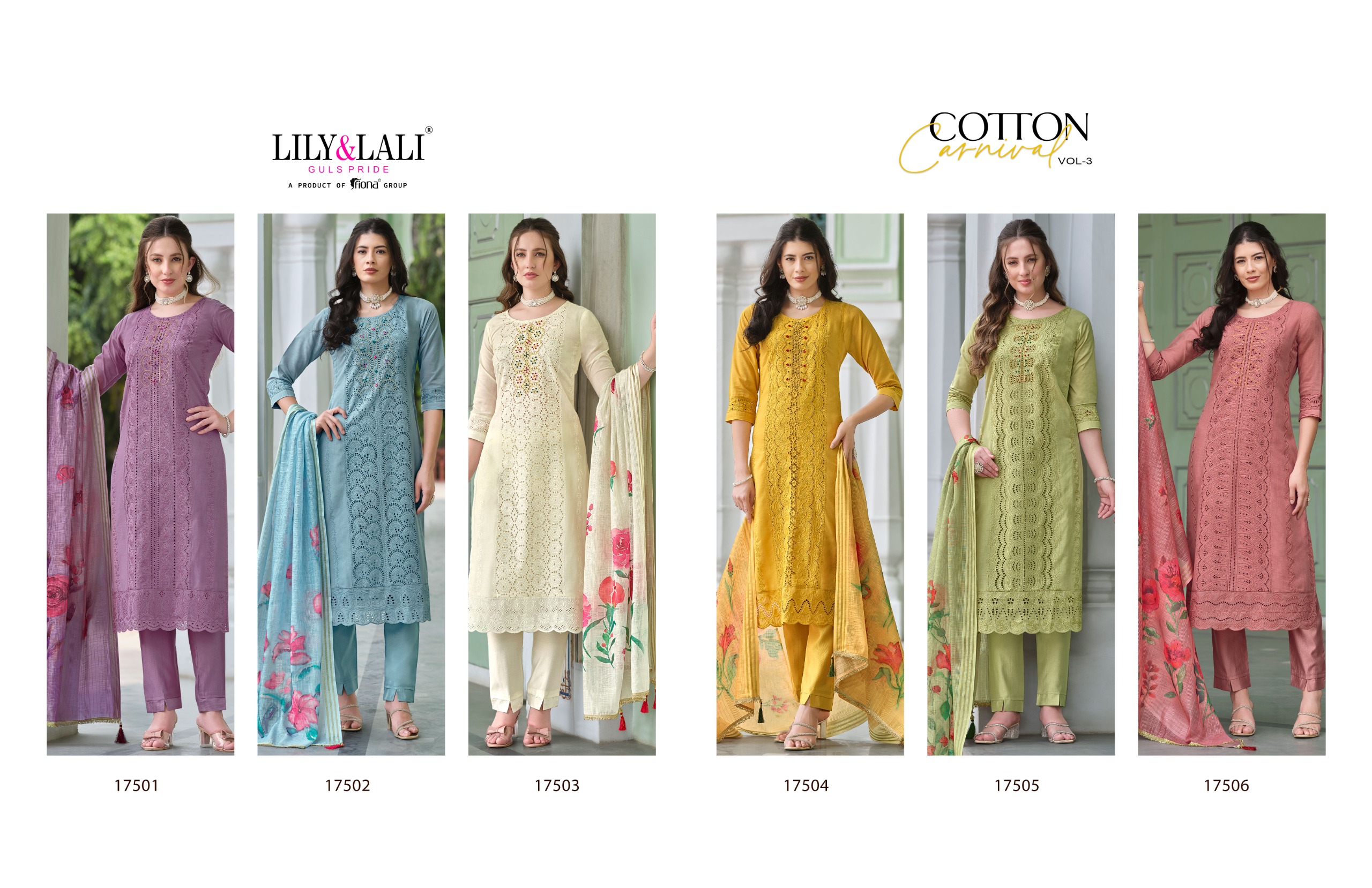 Lily And Lali Cotton Carnival Vol 3 collection 2