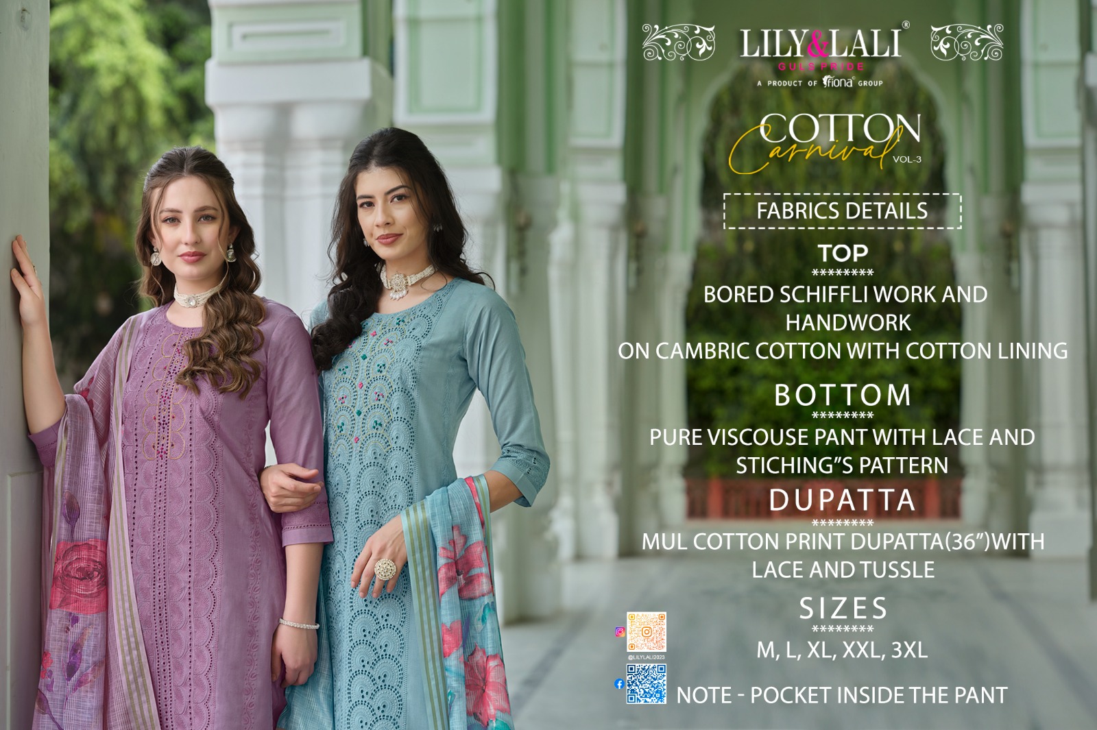 Lily And Lali Cotton Carnival Vol 3 collection 1