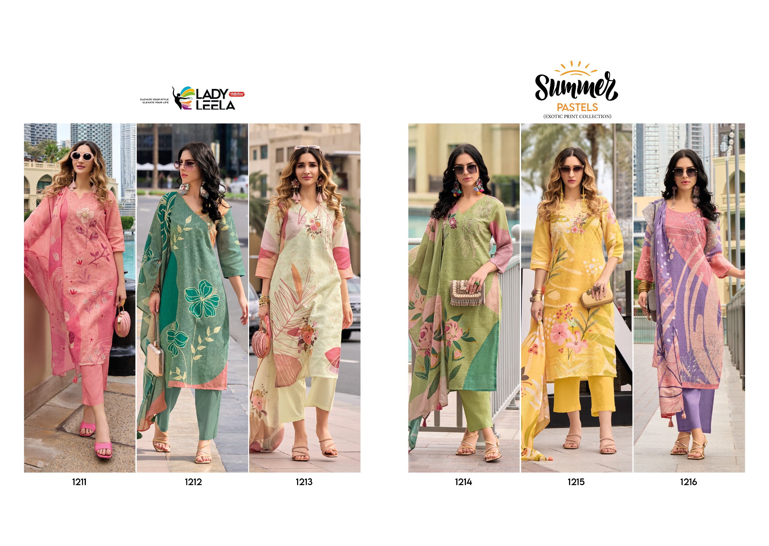 Lady Leela Summer Pastels collection 6