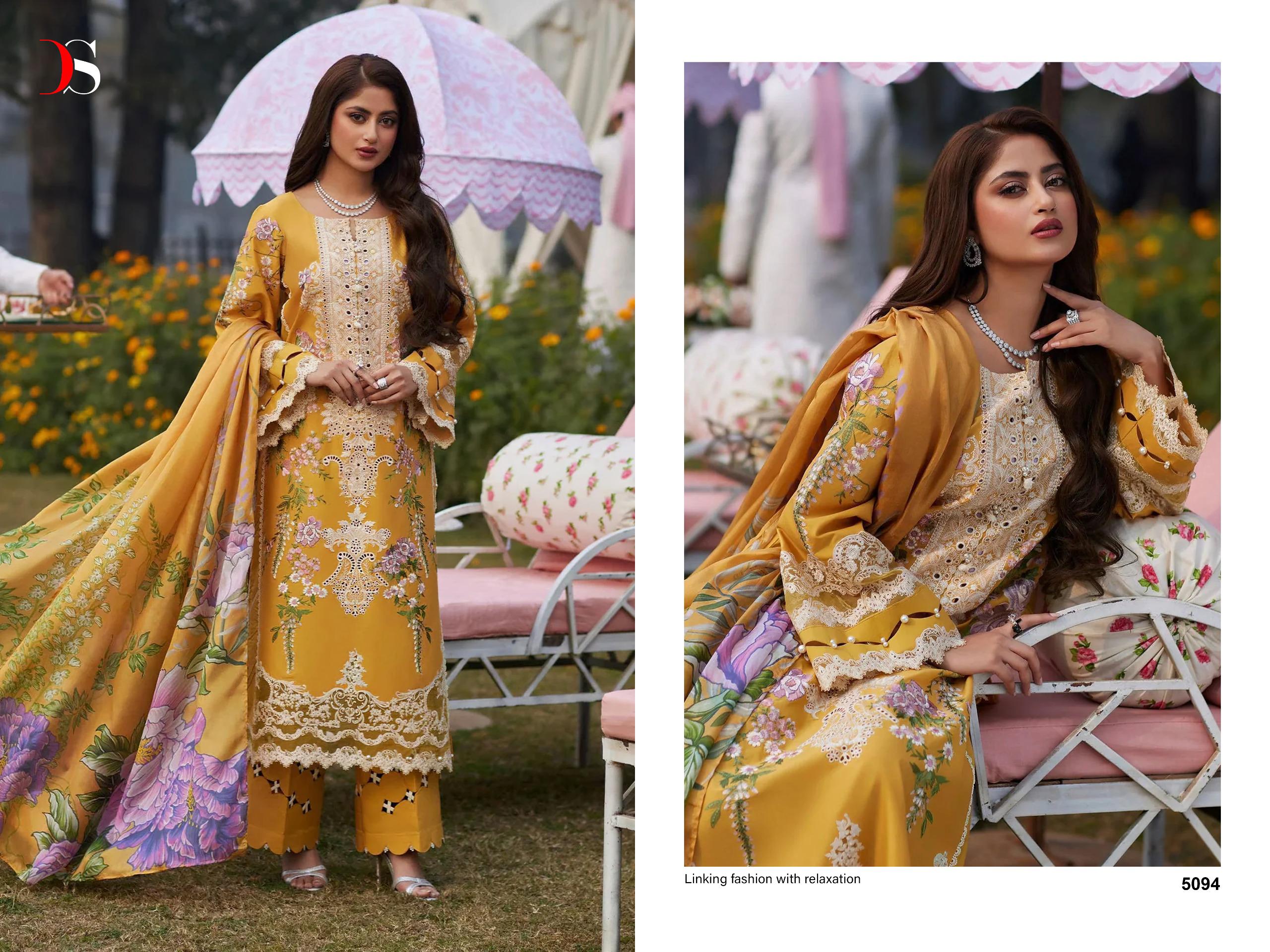 Deepsy Maria B Embroidered Lawn 24 collection 5