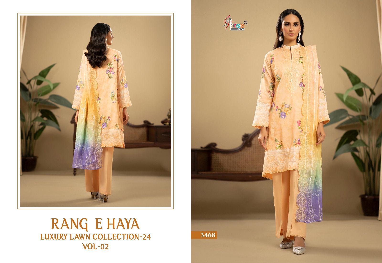 Deepsy Rang E Haya Lux Lawn Collection Vol 2 collection 3