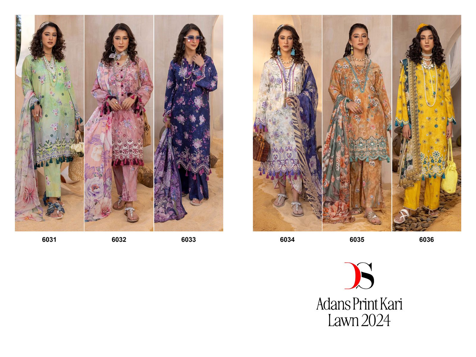 Deepsy Adan Printkari Lawn Vol 24 collection 1