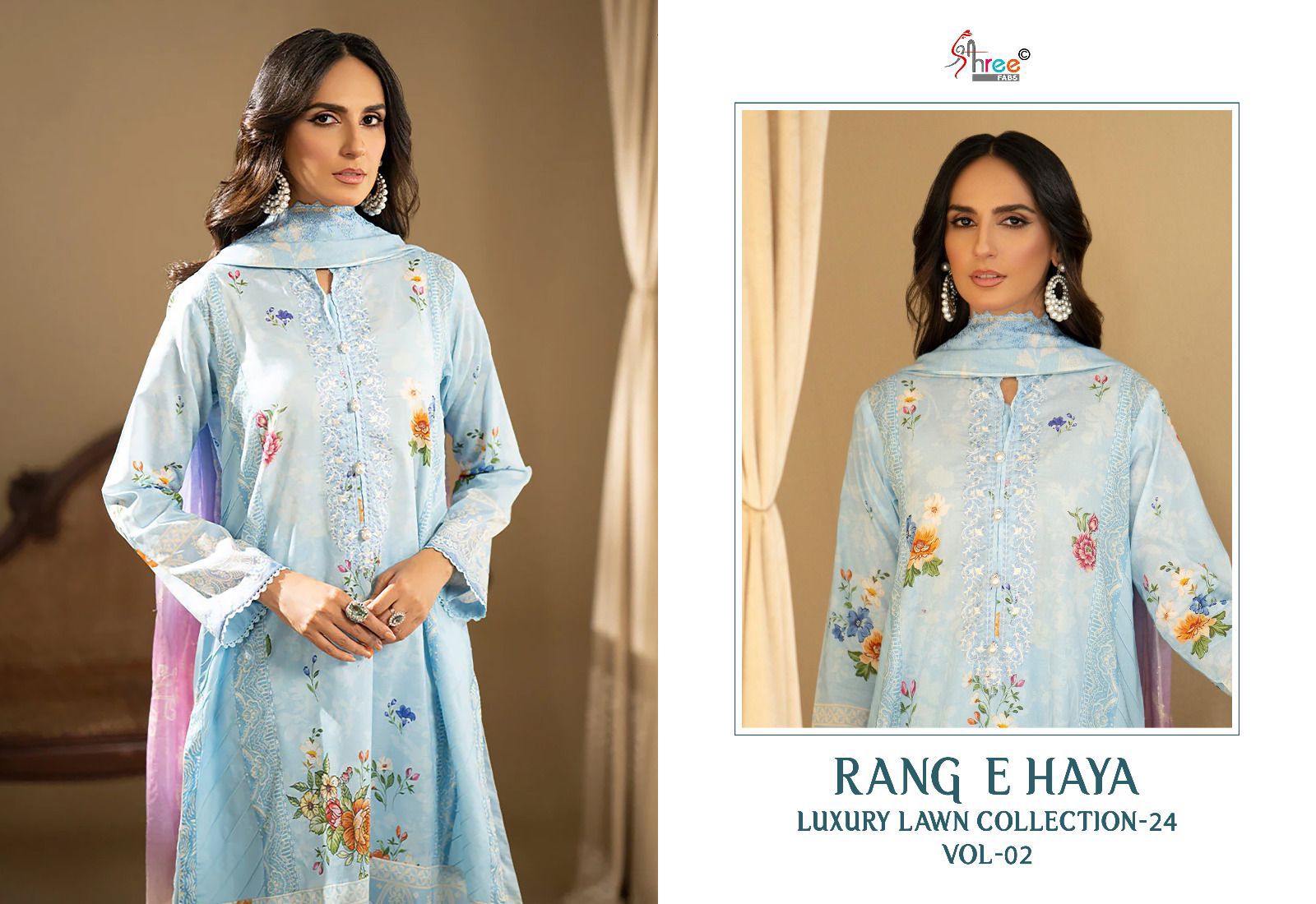 Deepsy Rang E Haya Lux Lawn Collection Vol 2 collection 7
