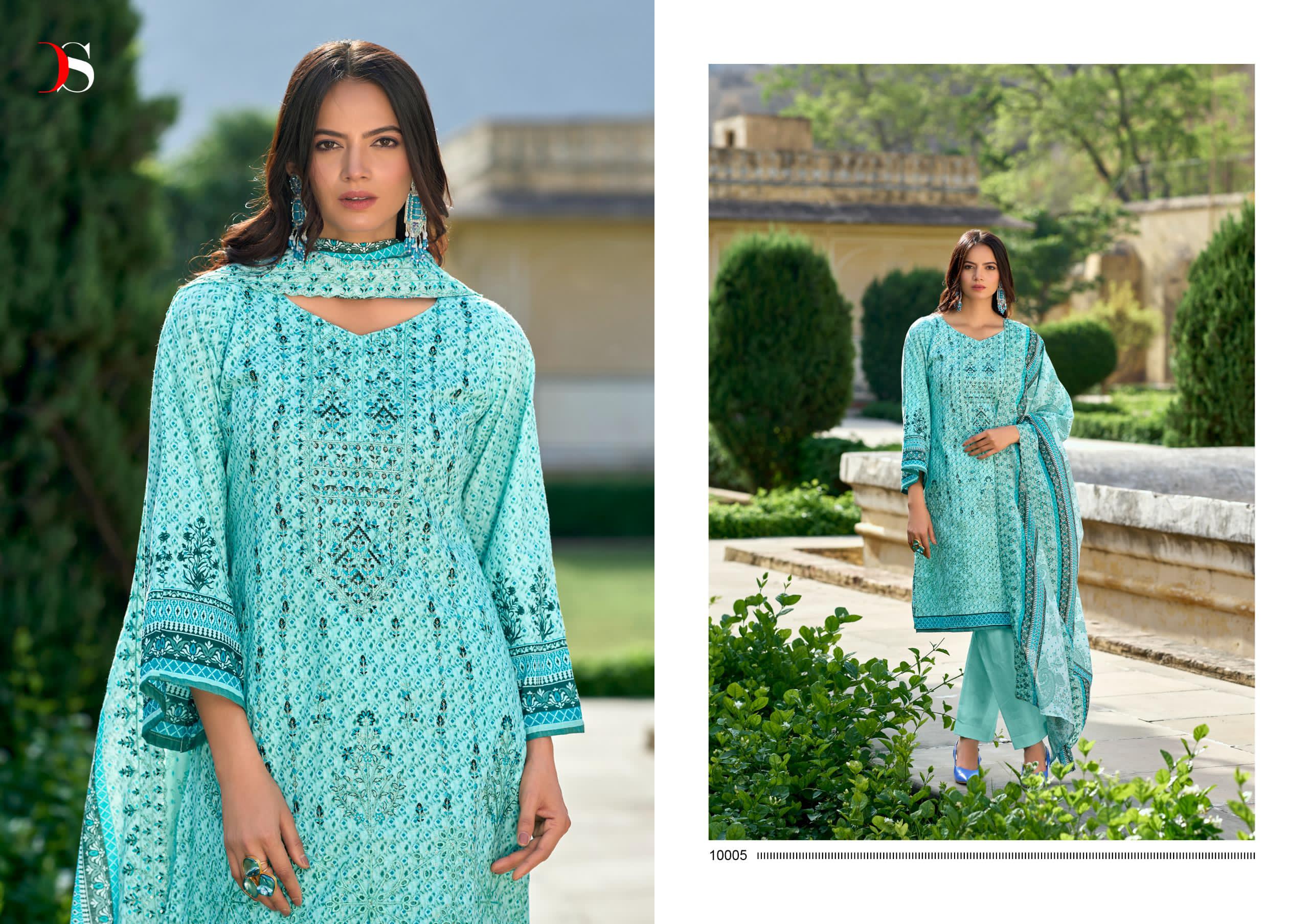 Deepsy Bin Saeed 10 Lawn Collection collection 3