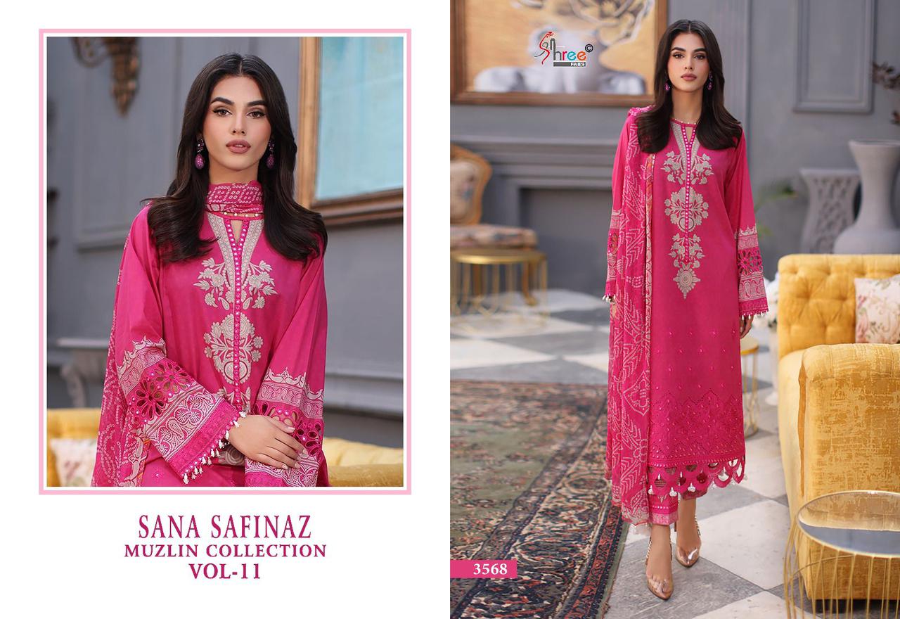 Shree Sana Safinaz Muzlin Vol 11 collection 6