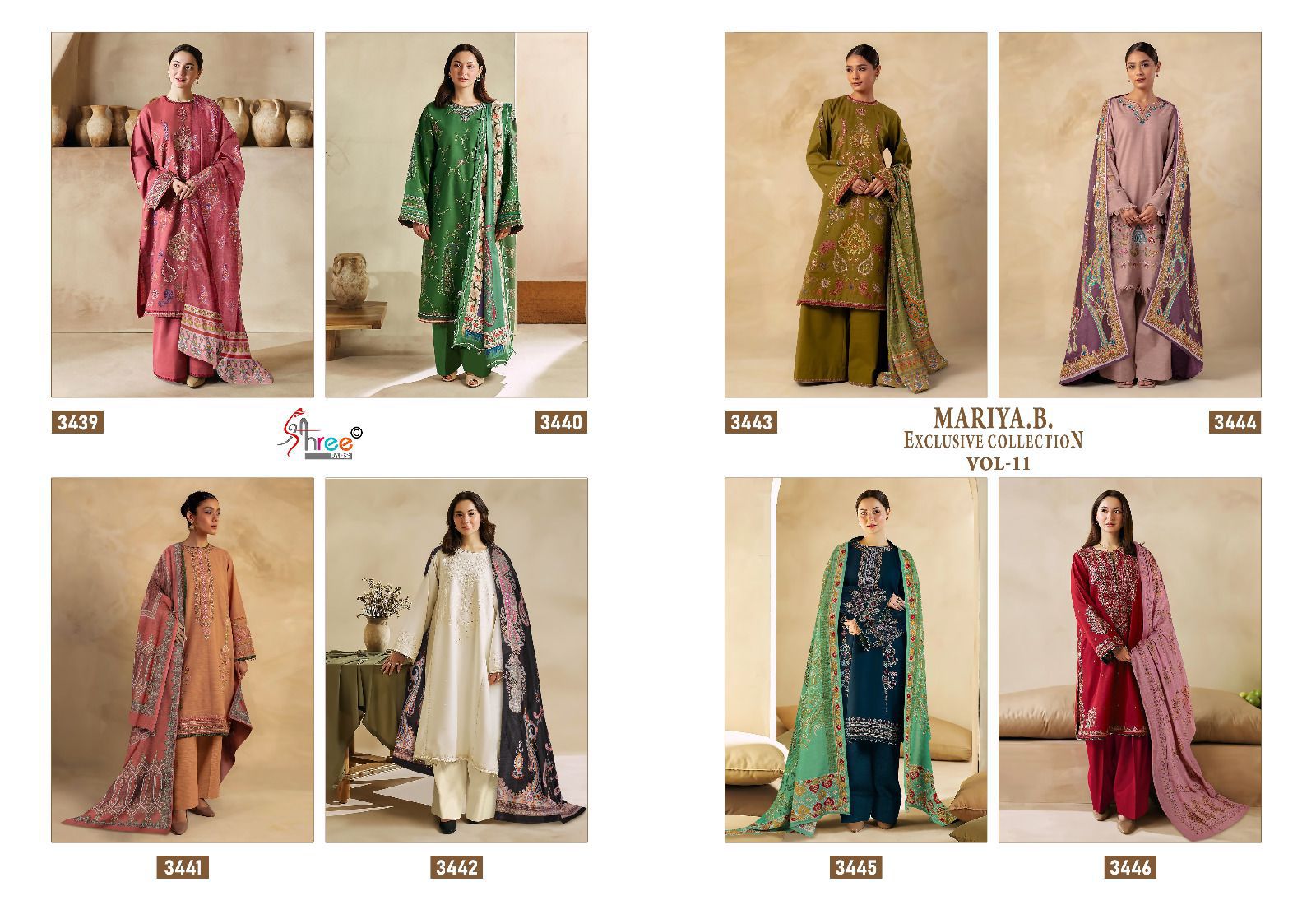 Shree Maria B Exclusive Collection Vol 11 collection 7