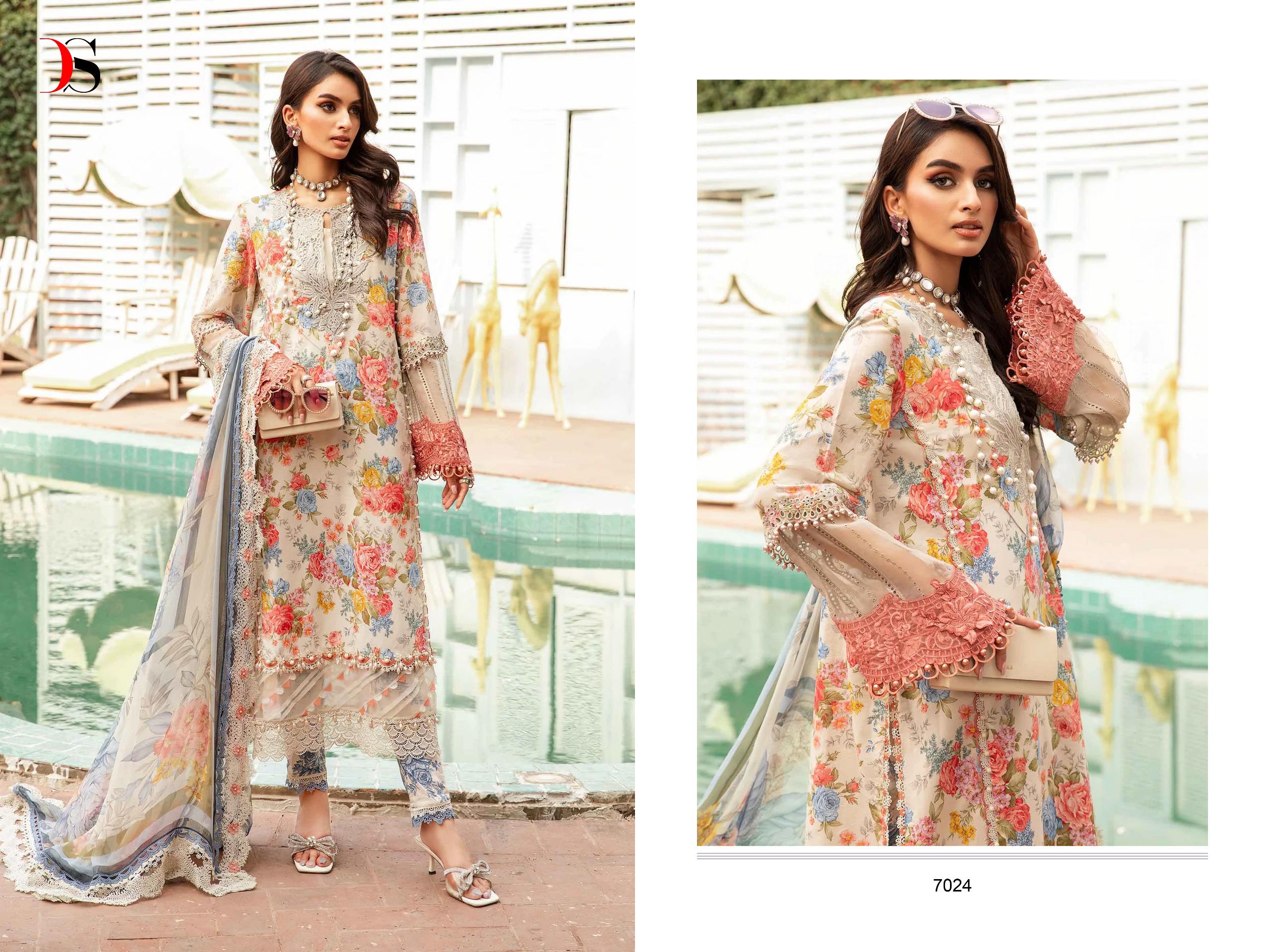 Deepsy Maria B M print 24 Vol 2 collection 7