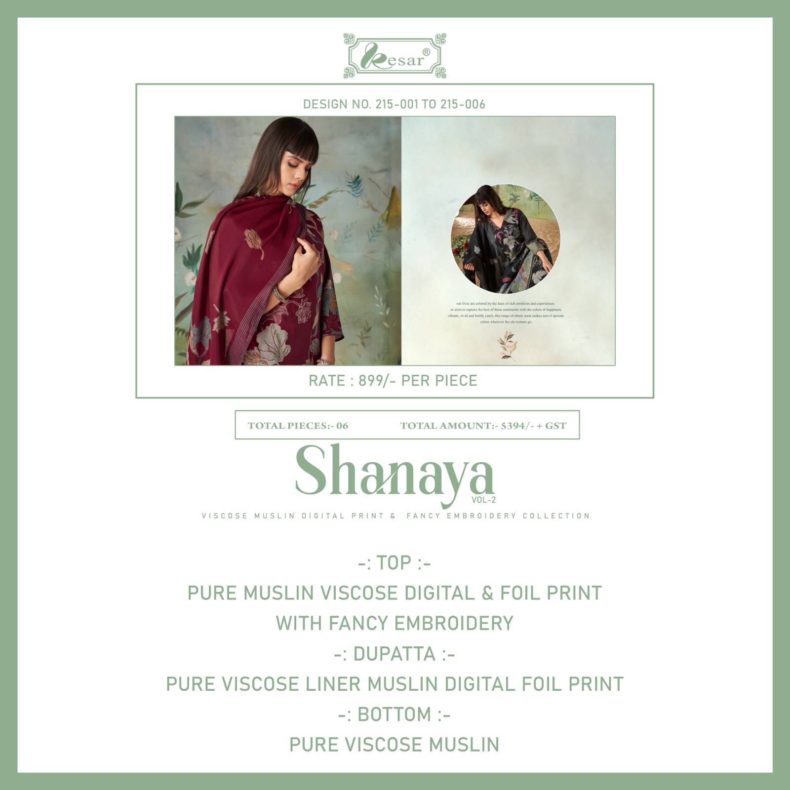 Kesar Shanaya Vol 2 collection 8