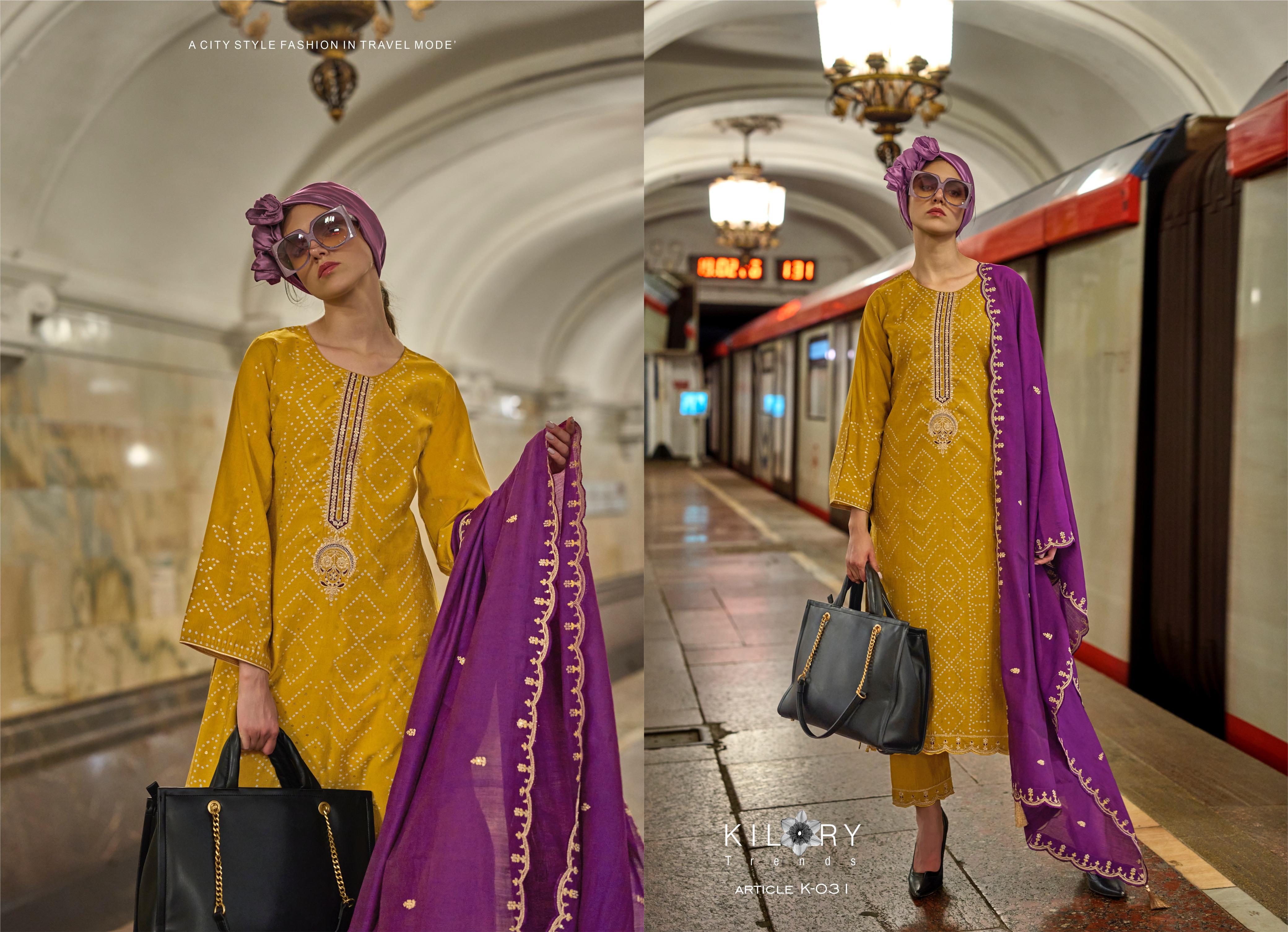 Kilory Silk Of Bandhej Vol 3 collection 8