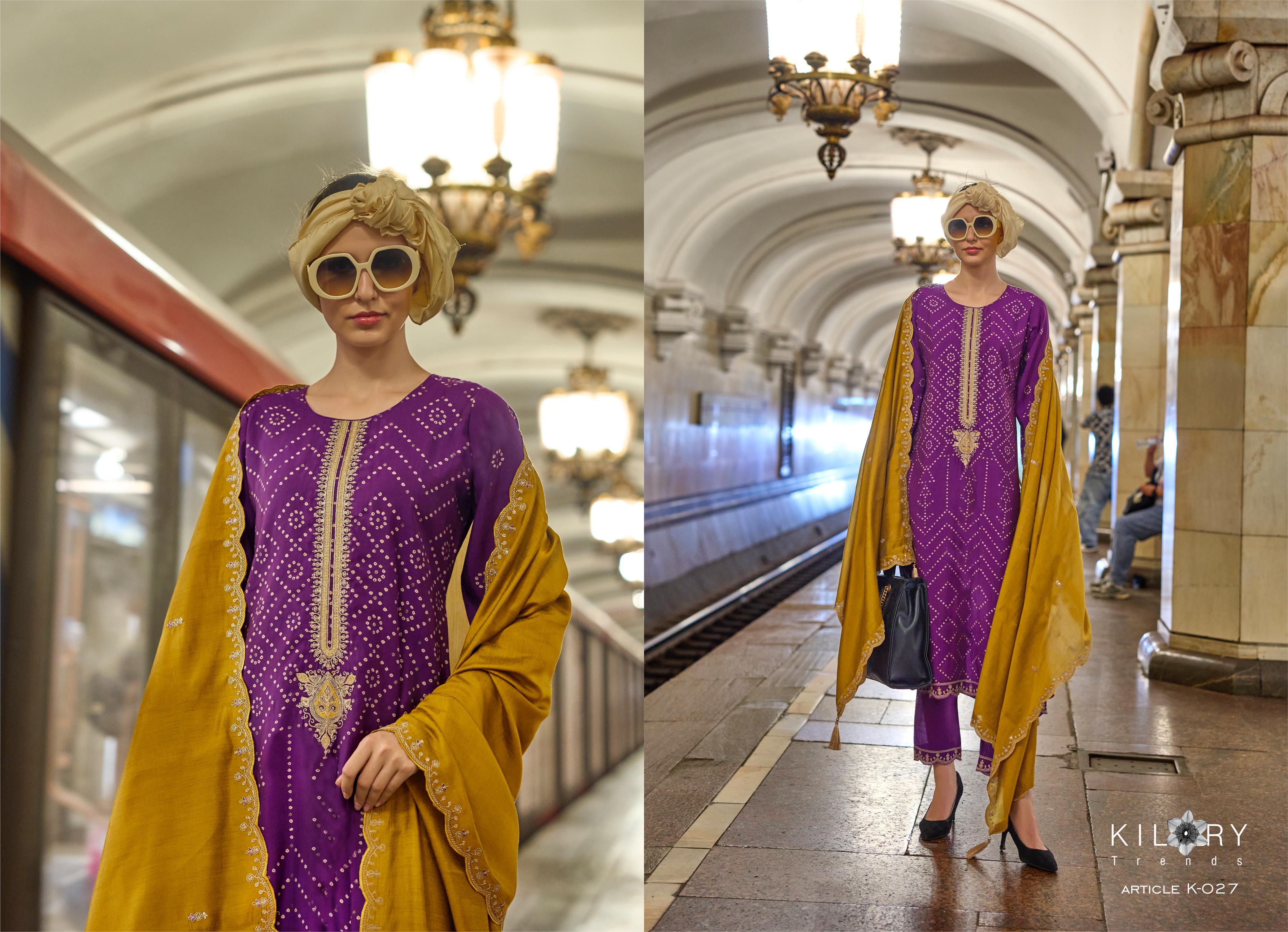 Kilory Silk Of Bandhej Vol 3 collection 5