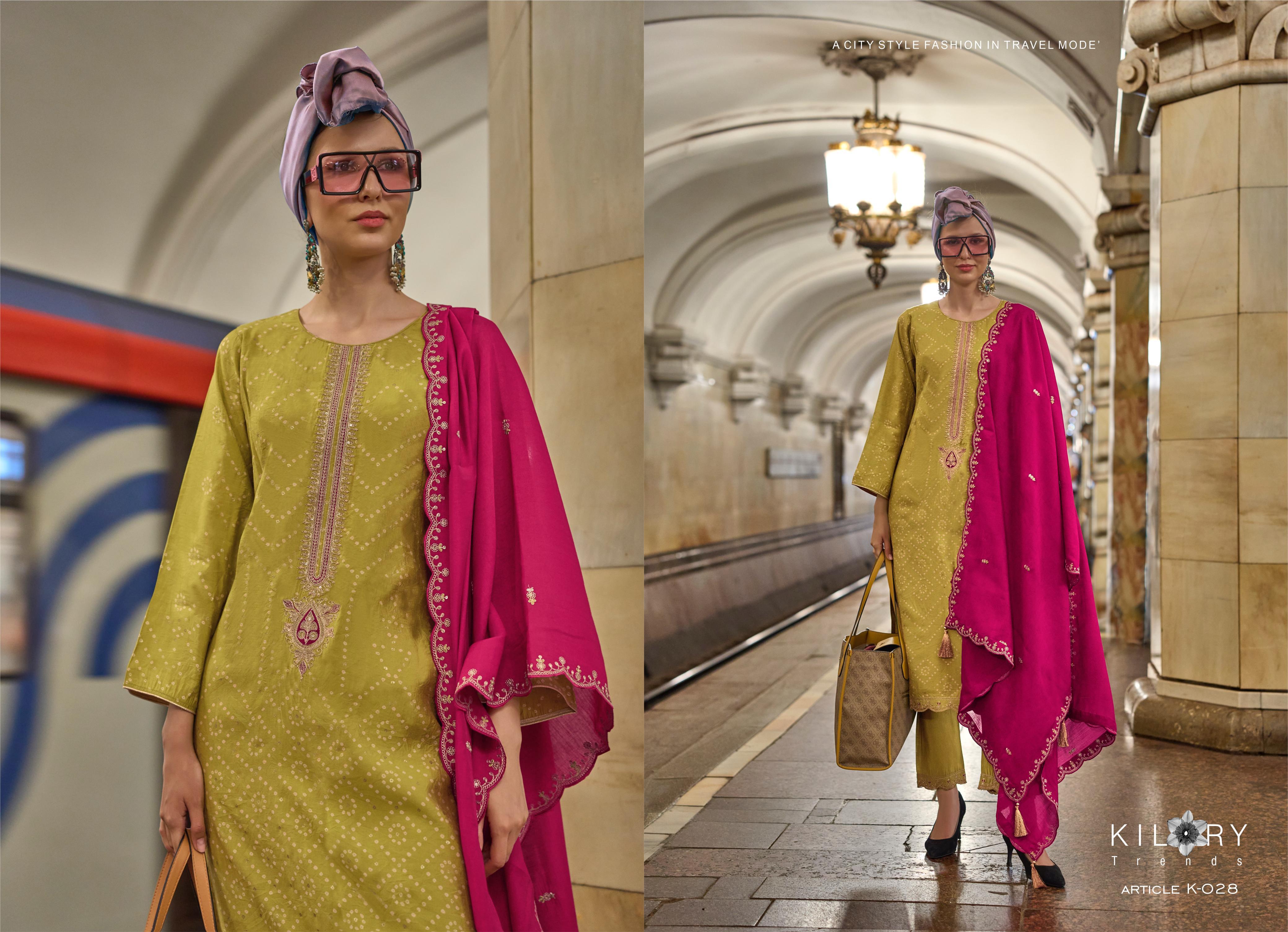 Kilory Silk Of Bandhej Vol 3 collection 7