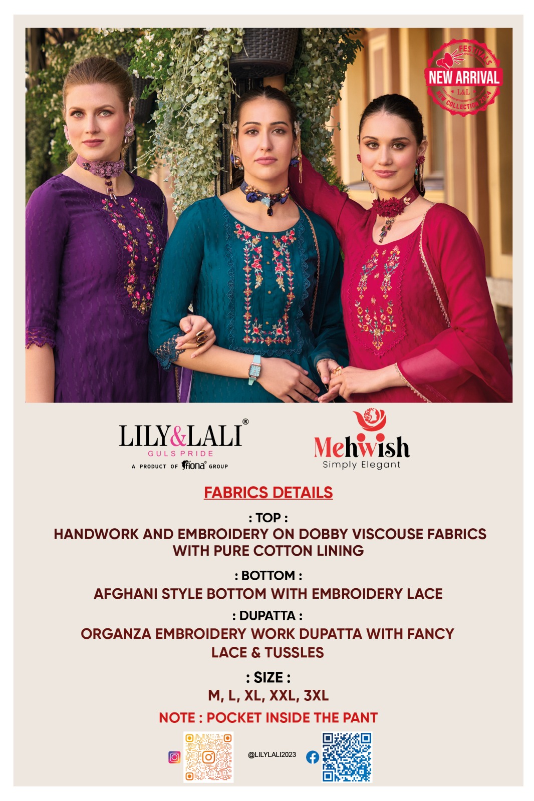 Lily And Lali Mehwish collection 1