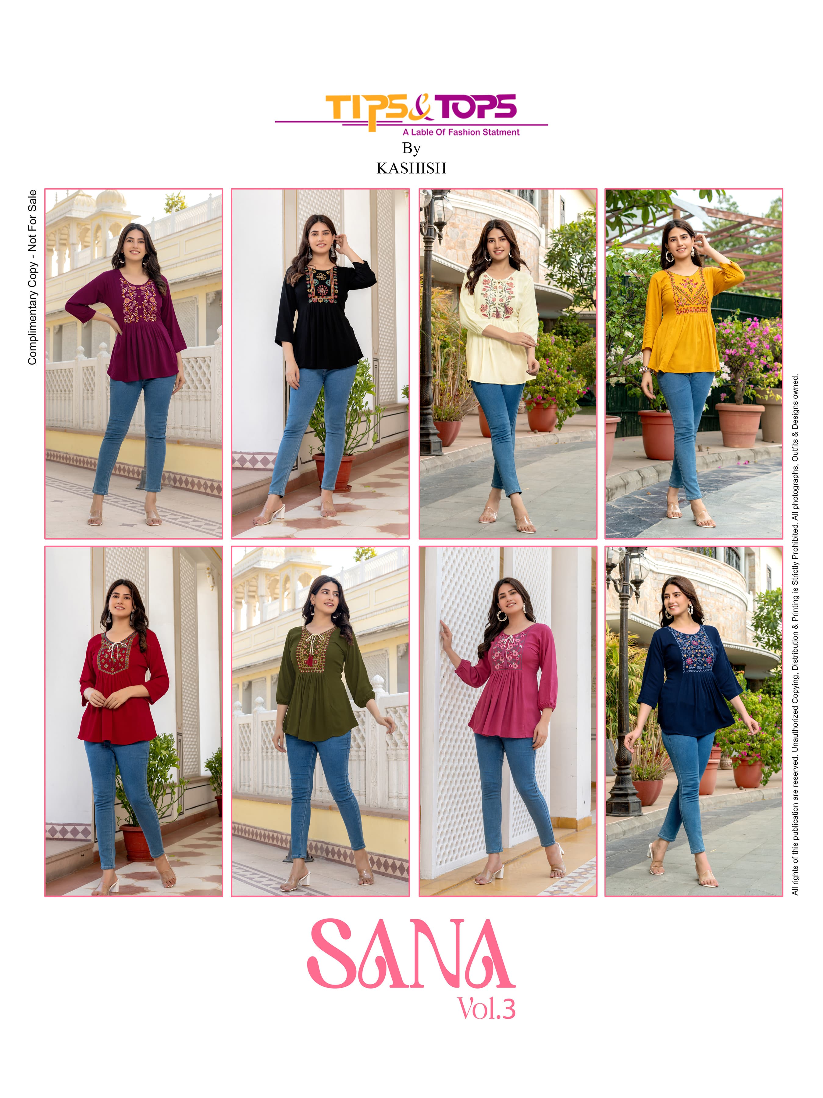 Tips And Tops Sana Vol 3 collection 8