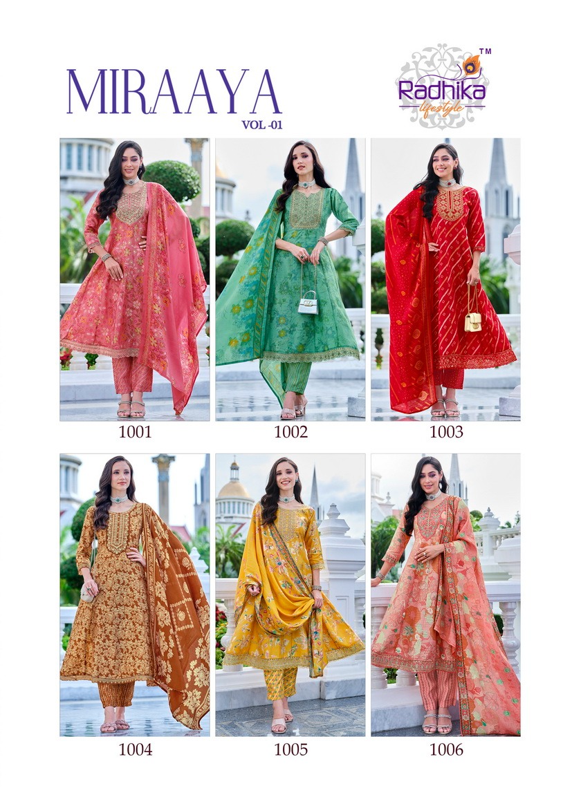 Radhika Miraya Vol 1 collection 1