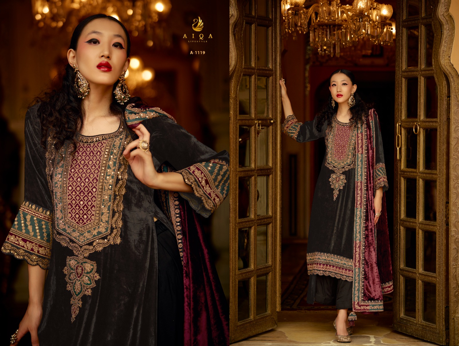 Aiqa Surkh collection 6