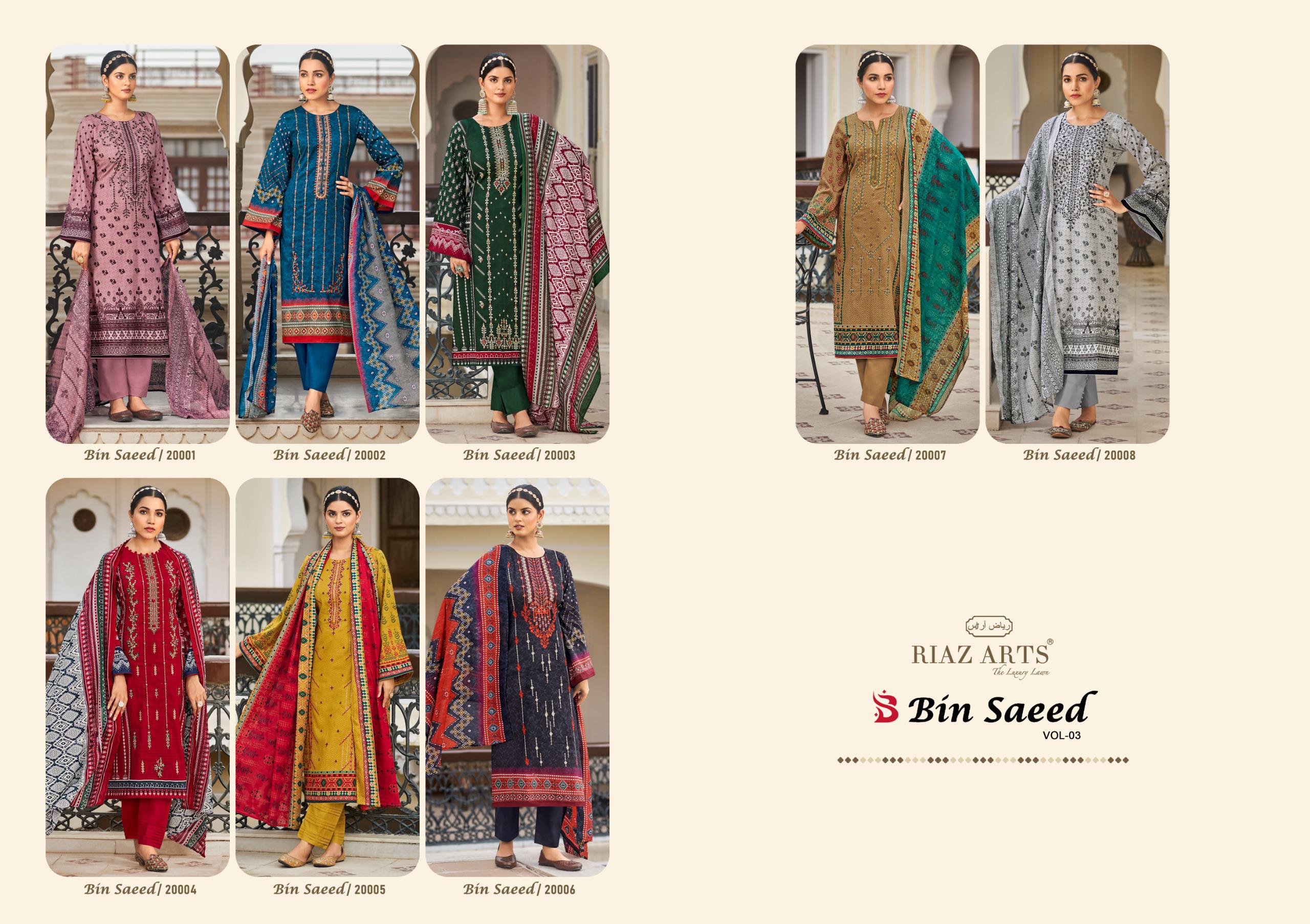 Riaz Arts Bin Saeed Vol 3 collection 1