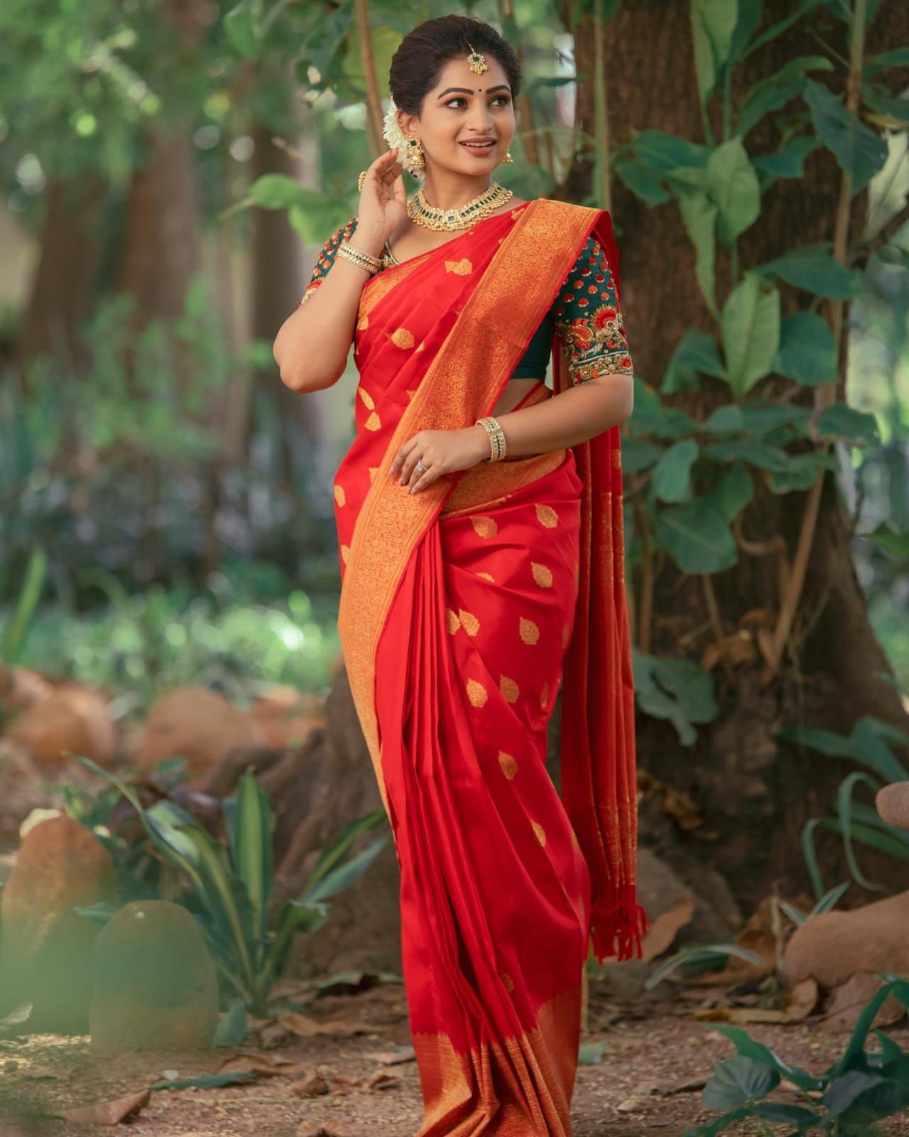 Sd Savitri Red collection 4